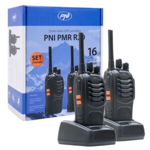 Statie radio UHF portabila PNI PMR R20 set