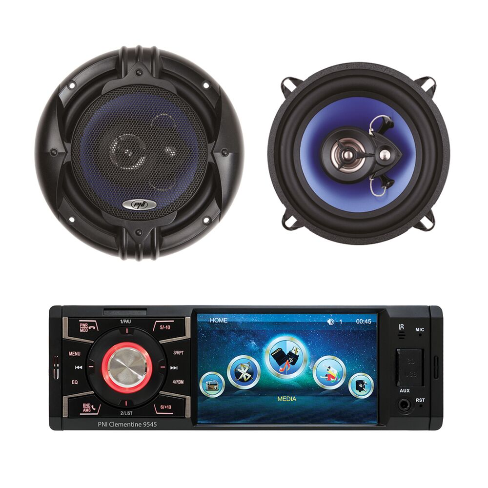 Pachet MP5 player auto PNI Clementine 9545 + Difuzoare auto