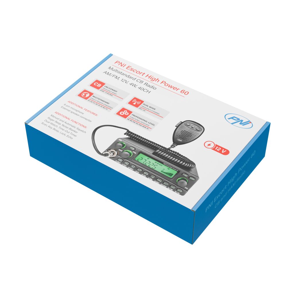 Statie radio CB si radioamatori PNI Escort High Power 60