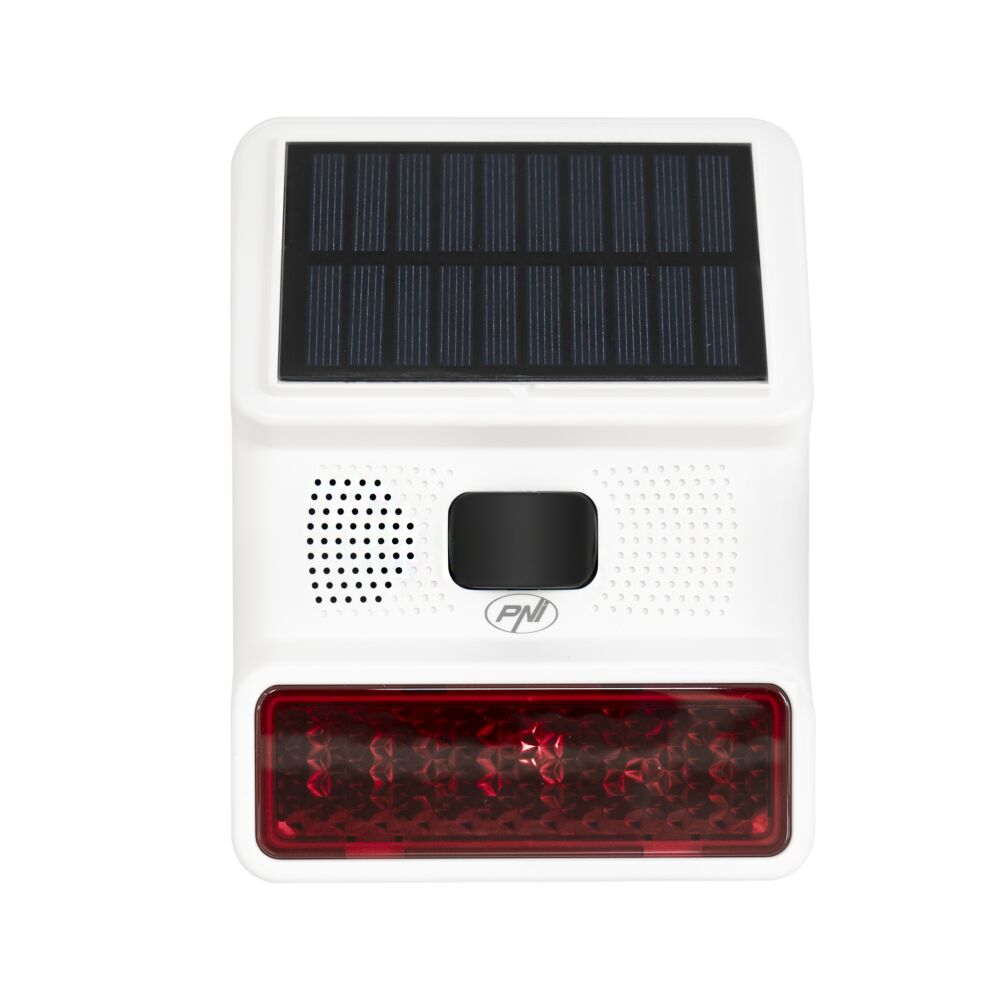 セキュリティ wakare502 Sirena de exterior wireless PNI SafeHouse HS006 cu incarcare sau