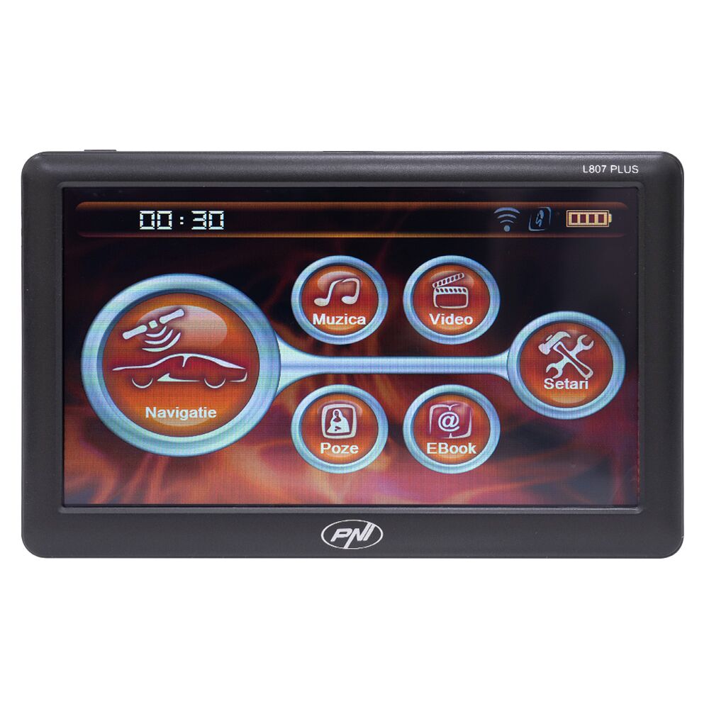 Sistem de navigatie GPS PNI L807 PLUS ecran 7 inch, 800 MHz, 256MB