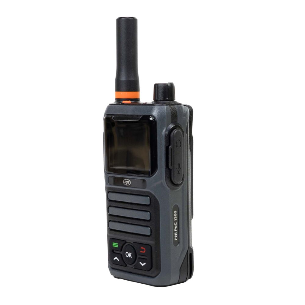Statie radio portabila PNI PoC 1300 GSM 4G LTE, Linux OS, ecran