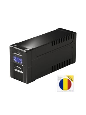 Pachet UPS SilverCloud SafePC 650AVR putere 360W si Sticky Pad Drapel inclus