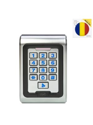 Pachet tastatura control acces PNI DK220, stand alone cu sticky Pad Drapel inclus