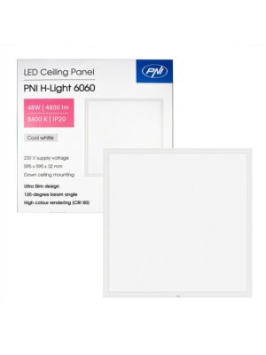 Panou LED PNI H-Light 6060 48W