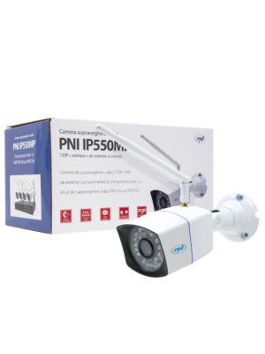 Traveling merchant Pygmalion Integration Camera supraveghere video PNI IP550MP 720p wireless cu IP de exterior si  interior doar pentru kit WiFi550
