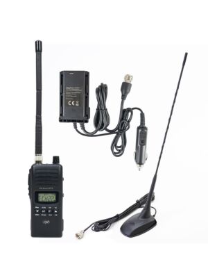 Pachet Statie radio CB PNI Escort HP 72 cu adaptor alimentare si antena PNI Extra 48