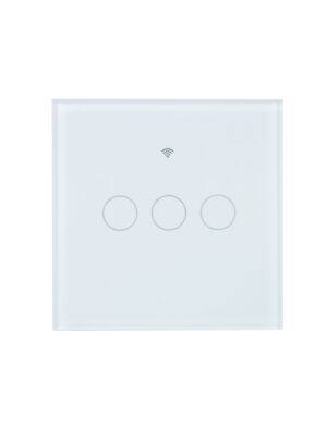 Intrerupator inteligent triplu cu touch PNI SafeHome PT303