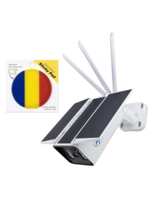Pachet camera supraveghere video PNI SafeHome PT950LR 1080P 2MP si cadou Sticky Pad Drapel