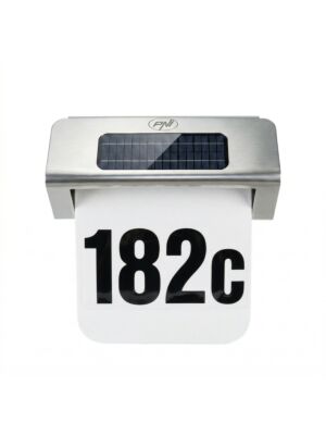 Lampa solara LED PNI GreenHouse WS20 pentru iluminare numar proprietate