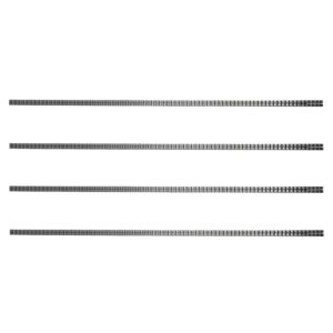 Pachet 4m Cremaliera metalica PNI CRP130 pentru automatizari porti autoportante