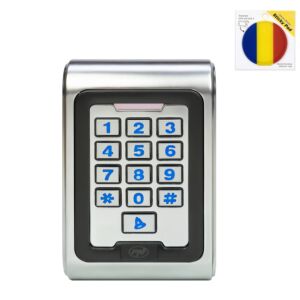 Pachet tastatura control acces PNI DK220, stand alone cu sticky Pad Drapel inclus