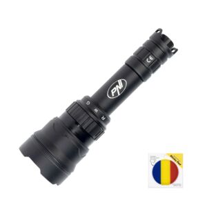lanterna PNI Adventure F300 cu LED in 3 culori