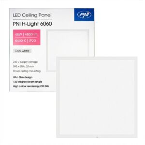 Panou LED PNI H-Light 6060 48W