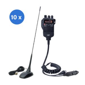 kit statie radio CB PNI Escort HP 62 si antena PNI Extra 48