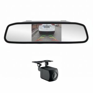 Sistem parcare Wireless PNI Escort P20S cu display auto 4.3inch in oglinda retrovizoare si camera