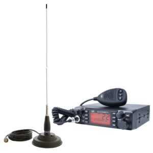 Kit Statie radio CB PNI ESCORT HP 9001 PRO ASQ + Antena CB PNI ML145 cu magnet 145/PL