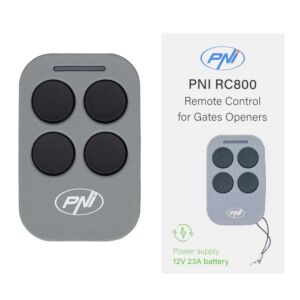 Telecomanda suplimentara PNI RC800 pentru kit automatizare porti autoportante