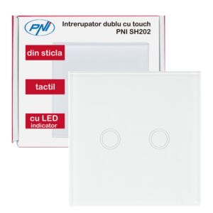 Intrerupator dublu cu touch PNI SH202