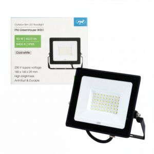 Reflector LED slim PNI GreenHouse WS51 50W, 6400K