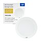 Plafoniera LED PNI D-Light CL2424 24W, rotunda, 2700K, alimentare 230V, 2640 lm, alb cald, diametru 29 cm