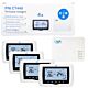 Termostat inteligent PNI CT440 fara fir, cu WiFi, control 4 zone prin Internet, pentru centrale termice, pompe, electrov
