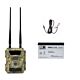 Kit camera vanatoare PNI Hunting 400C PRO 24MP cu acumulator 7.2Ah si cablu alimentare