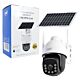 Camera supraveghere video PNI IP74 Live AOV Black Light 4MP GSM 4G cu panou solar si acumulator 16000 mAh Always On Vide