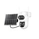 Camera supraveghere video IP974S GSM 4G AOV, PTZ, dual lens 2MP + 2MP, panou solar 8W, acumulator bloc 7800mAh