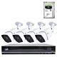 Pachet Kit supraveghere video AHD PNI House PTZ1300 Full HD - NVR si 4 camere exterior 2MP full HD 1080P cu HDD 1Tb incl